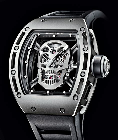 richard mille skull watch|Richard Mille rm052 price.